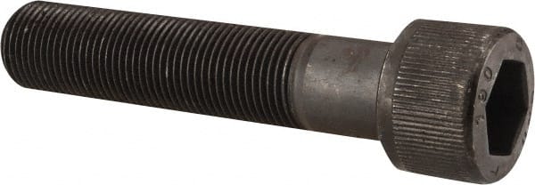 Unbrako - 3/4-16 UNF Hex Socket Drive, Socket Cap Screw - Alloy Steel, Black Oxide Finish, 3-1/2" Length Under Head - Exact Tooling