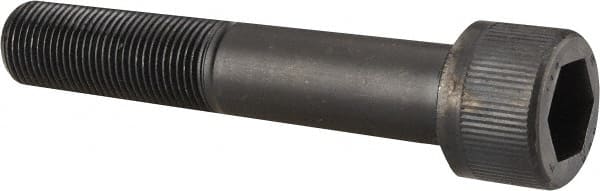 Unbrako - 3/4-16 UNF Hex Socket Drive, Socket Cap Screw - Alloy Steel, Black Oxide Finish, 4" Length Under Head - Exact Tooling