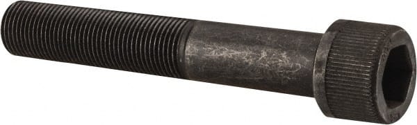 Unbrako - 3/4-16 UNF Hex Socket Drive, Socket Cap Screw - Alloy Steel, Black Oxide Finish, 4-1/2" Length Under Head - Exact Tooling