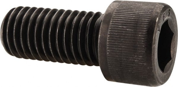 Unbrako - 7/8-9 UNC Hex Socket Drive, Socket Cap Screw - Alloy Steel, Black Oxide Finish, 2-1/2" Length Under Head - Exact Tooling