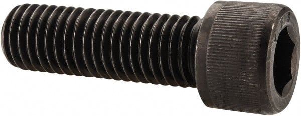 Unbrako - 7/8-9 UNC Hex Socket Drive, Socket Cap Screw - Alloy Steel, Black Oxide Finish, 2-3/4" Length Under Head - Exact Tooling