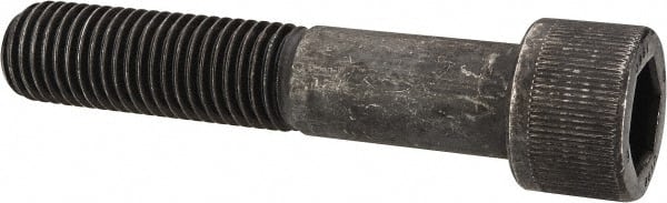 Unbrako - 7/8-9 UNC Hex Socket Drive, Socket Cap Screw - Alloy Steel, Black Oxide Finish, 4-1/2" Length Under Head - Exact Tooling