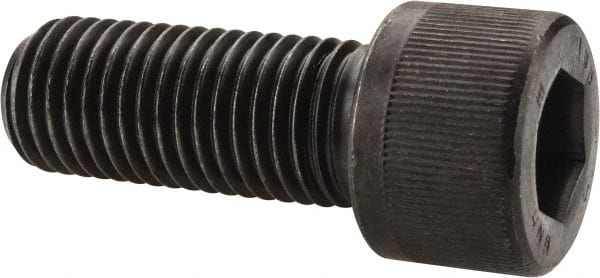 Unbrako - 1-8 UNC Hex Socket Drive, Socket Cap Screw - Alloy Steel, Black Oxide Finish, 2-1/2" Length Under Head - Exact Tooling