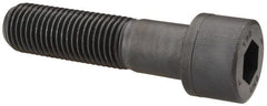 Unbrako - 1-1/4 - 7 UNC Hex Socket Drive, Socket Cap Screw - Alloy Steel, Black Oxide Finish, 5" Length Under Head - Exact Tooling