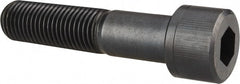 Unbrako - 1-1/4 - 7 UNC Hex Socket Drive, Socket Cap Screw - Alloy Steel, Black Oxide Finish, 5-1/2" Length Under Head - Exact Tooling