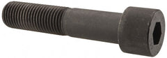 Unbrako - 1-1/4 - 7 UNC Hex Socket Drive, Socket Cap Screw - Alloy Steel, Black Oxide Finish, 6" Length Under Head - Exact Tooling