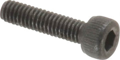 Unbrako - M2.5x0.45 Metric Coarse Hex Socket Drive, Socket Cap Screw - Grade 12.9 Alloy Steel, Black Oxide Finish, 10mm Length Under Head - Exact Tooling