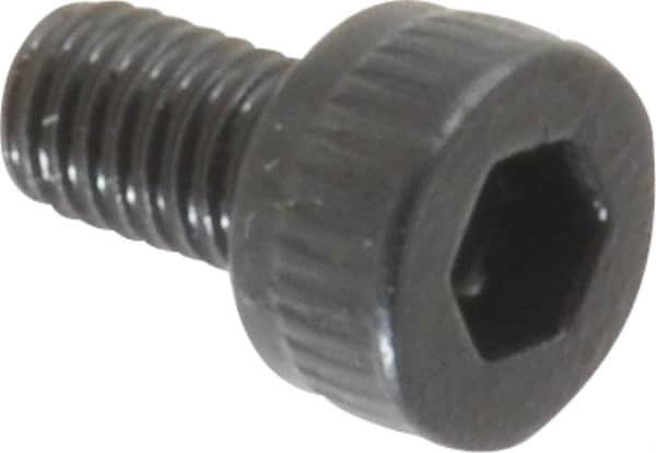 Unbrako - M3x0.50 Metric Coarse Hex Socket Drive, Socket Cap Screw - Grade 12.9 Alloy Steel, Black Oxide Finish, 5mm Length Under Head - Exact Tooling