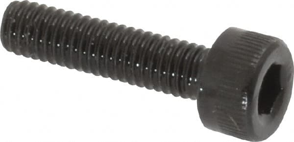 Unbrako - M3x0.50 Metric Coarse Hex Socket Drive, Socket Cap Screw - Grade 12.9 Alloy Steel, Black Oxide Finish, 12mm Length Under Head - Exact Tooling
