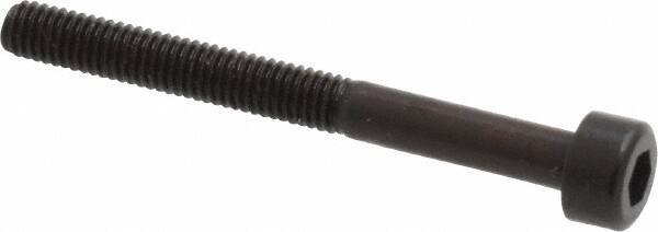 Unbrako - M3x0.50 Metric Coarse Hex Socket Drive, Socket Cap Screw - Grade 12.9 Alloy Steel, Black Oxide Finish, 30mm Length Under Head - Exact Tooling