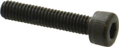 Unbrako - M4x0.70 Metric Coarse Hex Socket Drive, Socket Cap Screw - Grade 12.9 Alloy Steel, Black Oxide Finish, 20mm Length Under Head - Exact Tooling