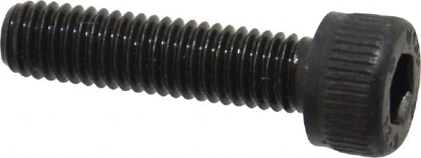 Unbrako - M5x0.80 Metric Coarse Hex Socket Drive, Socket Cap Screw - Grade 12.9 Alloy Steel, Black Oxide Finish, 20mm Length Under Head - Exact Tooling