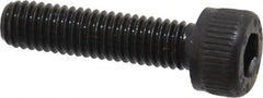 Unbrako - M5x0.80 Metric Coarse Hex Socket Drive, Socket Cap Screw - Grade 12.9 Alloy Steel, Black Oxide Finish, 20mm Length Under Head - Exact Tooling