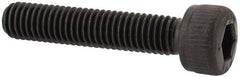 Unbrako - M5x0.80 Metric Coarse Hex Socket Drive, Socket Cap Screw - Grade 12.9 Alloy Steel, Black Oxide Finish, 25mm Length Under Head - Exact Tooling