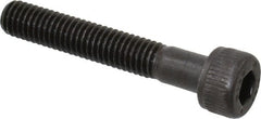 Unbrako - M5x0.80 Metric Coarse Hex Socket Drive, Socket Cap Screw - Grade 12.9 Alloy Steel, Black Oxide Finish, 30mm Length Under Head - Exact Tooling