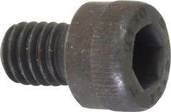 Unbrako - M6x1.00 Metric Coarse Hex Socket Drive, Socket Cap Screw - Grade 12.9 Alloy Steel, Black Oxide Finish, 8mm Length Under Head - Exact Tooling