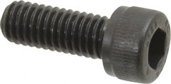 Unbrako - M6x1.00 Metric Coarse Hex Socket Drive, Socket Cap Screw - Grade 12.9 Alloy Steel, Black Oxide Finish, 16mm Length Under Head - Exact Tooling