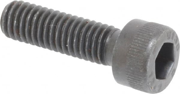 Unbrako - M6x1.00 Metric Coarse Hex Socket Drive, Socket Cap Screw - Grade 12.9 Alloy Steel, Black Oxide Finish, 20mm Length Under Head - Exact Tooling