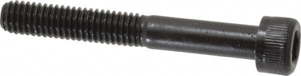 Unbrako - M6x1.00 Metric Coarse Hex Socket Drive, Socket Cap Screw - Grade 12.9 Alloy Steel, Black Oxide Finish, 45mm Length Under Head - Exact Tooling