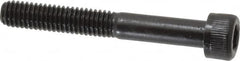 Unbrako - M6x1.00 Metric Coarse Hex Socket Drive, Socket Cap Screw - Grade 12.9 Alloy Steel, Black Oxide Finish, 45mm Length Under Head - Exact Tooling