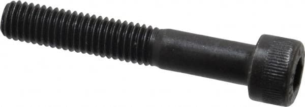 Unbrako - M8x1.25 Metric Coarse Hex Socket Drive, Socket Cap Screw - Grade 12.9 Alloy Steel, Black Oxide Finish, 50mm Length Under Head - Exact Tooling