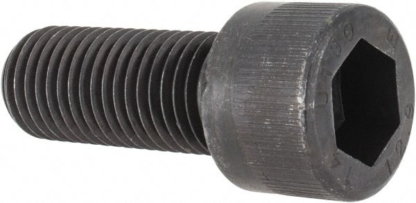 Unbrako - M20x2.50 Metric Coarse Hex Socket Drive, Socket Cap Screw - Grade 12.9 Alloy Steel, Black Oxide Finish, 50mm Length Under Head - Exact Tooling