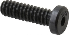 Unbrako - #10-24 UNC Hex Socket Drive, Low Socket Cap Screw - Alloy Steel, Black Oxide Finish, 5/8" Length Under Head - Exact Tooling