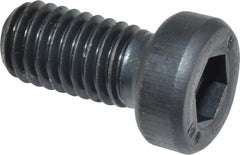 Unbrako - M8x1.25 Metric Coarse Hex Socket Drive, Low Socket Cap Screw - Grade 10.9 Alloy Steel, Black Oxide Finish, 16mm Length Under Head - Exact Tooling