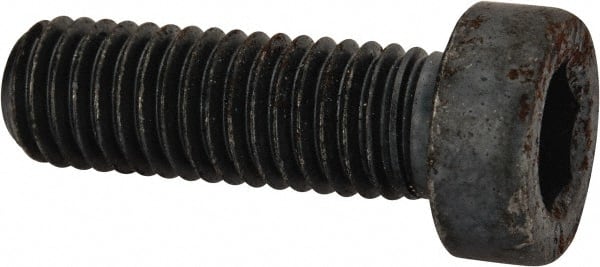 Unbrako - M10x1.50 Metric Coarse Hex Socket Drive, Low Socket Cap Screw - Grade 10.9 Alloy Steel, Black Oxide Finish, 30mm Length Under Head - Exact Tooling