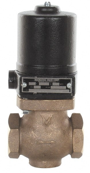 Magnatrol Valve - 1-1/4" Port, 2 Way, Solenoid Valve - Normally Closed - Exact Tooling