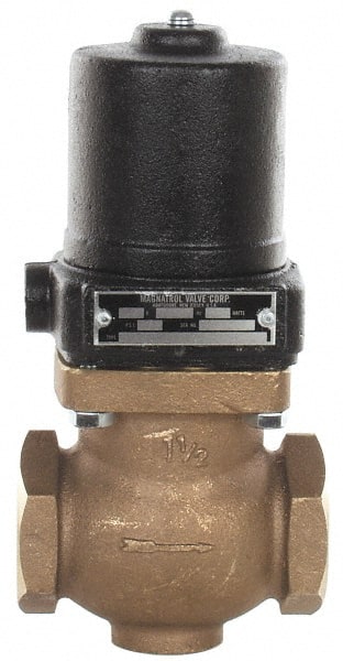 Magnatrol Valve - 1-1/2" Port, 2 Way, Solenoid Valve - Normally Closed - Exact Tooling