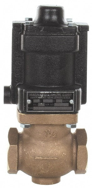 Magnatrol Valve - 1-1/2" Port, 2 Way, Solenoid Valve - Normally Closed - Exact Tooling