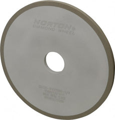 Norton - 7" Diam x 1-1/4" Hole x 1/4" Thick, 120 Grit Surface Grinding Wheel - Diamond, Type 1A1, Fine Grade, Resinoid Bond - Exact Tooling