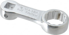 Proto - 3/4" 12 Point 3/8" Drive Chrome Box End Torque Adapters - 1-5/64" Head Diam x 29/64" Head Thickness, 2-61/64" OAL - Exact Tooling