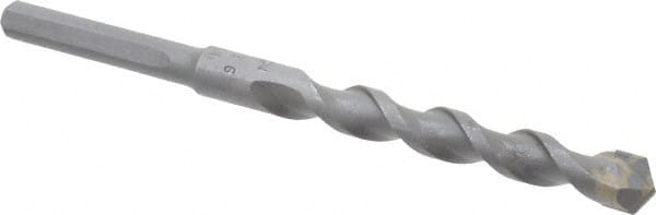 Relton - 1/2" Diam, Straight Shank, Carbide-Tipped Rotary & Hammer Drill Bit - Exact Tooling