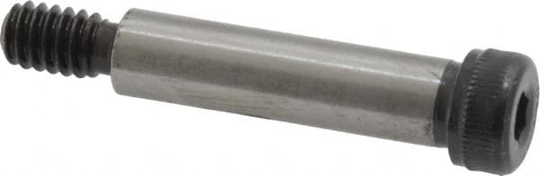 Unbrako - 5/16" Shoulder Diam x 1-1/4" Shoulder Length, 1/4-20 UNC, Hex Socket Shoulder Screw - 8 Alloy Steel, 0.419 to 0.438" Head Diam - Exact Tooling