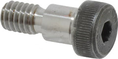 Unbrako - 3/8" Shoulder Diam x 3/8" Shoulder Length, 5/16-18 UNC, Hex Socket Shoulder Screw - 8 Alloy Steel, 0.543 to 0.562" Head Diam - Exact Tooling