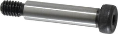Unbrako - 3/8" Shoulder Diam x 1-1/2" Shoulder Length, 5/16-18 UNC, Hex Socket Shoulder Screw - 8 Alloy Steel, 0.543 to 0.562" Head Diam - Exact Tooling