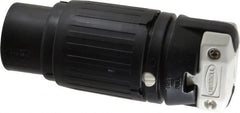 Hubbell Wiring Device-Kellems - 250 VDC, 600 VAC, 50 Amp, NonNEMA Configuration, Industrial Grade, Self Grounding Connector - 1 Phase, 3 Poles, IP20, 0.83 to 1-1/4 Inch Cord Diameter - Exact Tooling