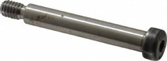 Unbrako - 3/8" Shoulder Diam x 2-1/4" Shoulder Length, 5/16-18 UNC, Hex Socket Shoulder Screw - 8 Alloy Steel, 0.543 to 0.562" Head Diam - Exact Tooling