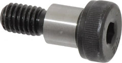 Unbrako - 1/2" Shoulder Diam x 1/2" Shoulder Length, 3/8-16 UNC, Hex Socket Shoulder Screw - 8 Alloy Steel, 0.729 to 3/4" Head Diam - Exact Tooling