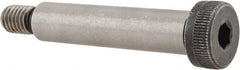 Unbrako - 1/2" Shoulder Diam x 2-1/4" Shoulder Length, 3/8-16 UNC, Hex Socket Shoulder Screw - 8 Alloy Steel, 0.729 to 3/4" Head Diam - Exact Tooling