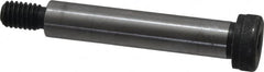 Unbrako - 1/2" Shoulder Diam x 2-1/2" Shoulder Length, 3/8-16 UNC, Hex Socket Shoulder Screw - 8 Alloy Steel, 0.729 to 3/4" Head Diam - Exact Tooling