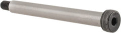 Unbrako - 1/2" Shoulder Diam x 4-1/2" Shoulder Length, 3/8-16 UNC, Hex Socket Shoulder Screw - 8 Alloy Steel, 0.729 to 3/4" Head Diam - Exact Tooling