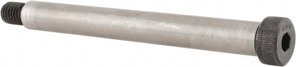 Unbrako - 5/8" Shoulder Diam x 5-1/2" Shoulder Length, 1/2-13 UNC, Hex Socket Shoulder Screw - 8 Alloy Steel, 0.853 to 7/8" Head Diam - Exact Tooling