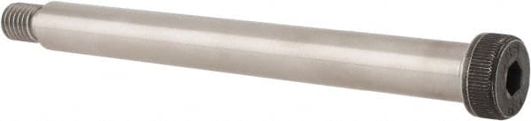 Unbrako - 5/8" Shoulder Diam x 6" Shoulder Length, 1/2-13 UNC, Hex Socket Shoulder Screw - 8 Alloy Steel, 0.853 to 7/8" Head Diam - Exact Tooling