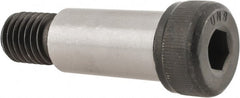 Unbrako - 3/4" Shoulder Diam x 1-1/2" Shoulder Length, 5/8-11 UNC, Hex Socket Shoulder Screw - 8 Alloy Steel, 0.977 to 1" Head Diam - Exact Tooling