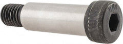 Unbrako - 3/4" Shoulder Diam x 2" Shoulder Length, 5/8-11 UNC, Hex Socket Shoulder Screw - 8 Alloy Steel, 0.977 to 1" Head Diam - Exact Tooling
