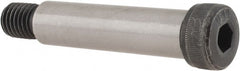 Unbrako - 3/4" Shoulder Diam x 3" Shoulder Length, 5/8-11 UNC, Hex Socket Shoulder Screw - 8 Alloy Steel, 0.977 to 1" Head Diam - Exact Tooling