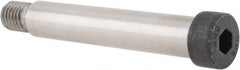 Unbrako - 3/4" Shoulder Diam x 4" Shoulder Length, 5/8-11 UNC, Hex Socket Shoulder Screw - 8 Alloy Steel, 0.977 to 1" Head Diam - Exact Tooling